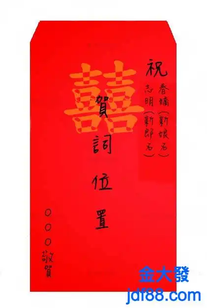 婚禮紅包怎麼寫