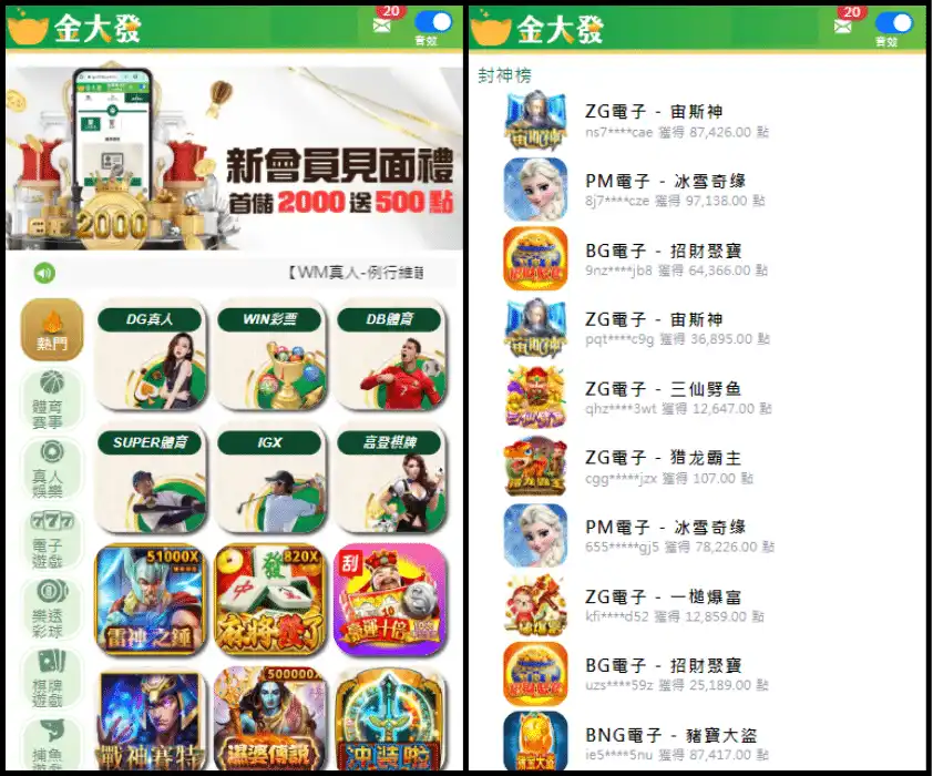 本金低中獎率低，本金高中獎率高